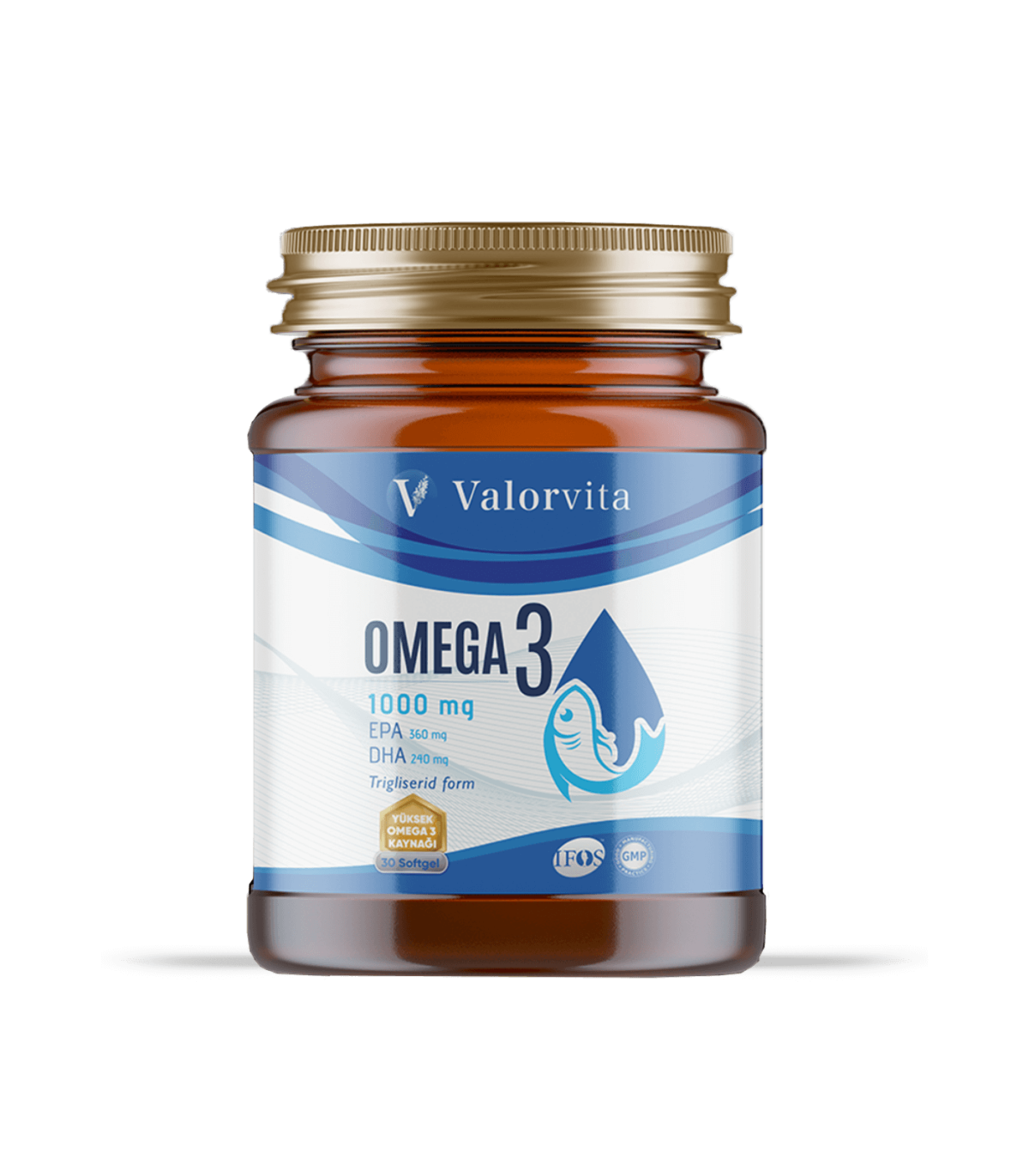 Valorvita Omega 3 EPA DHA ve Omega 3 Yağ Asitleri İçeren Kapsül 30 Adet - Görsel 2